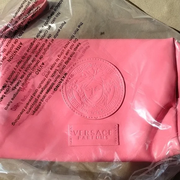 NEW VERSACE Pouch Clutch Travel Bag - Picture 6 of 7